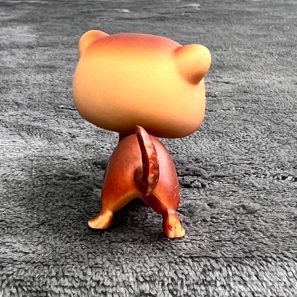 LPS Littlest Pet Shop Ferret Portable Pets 2006 #209 Brown Tan Green Eyes - Picture 4 of 6